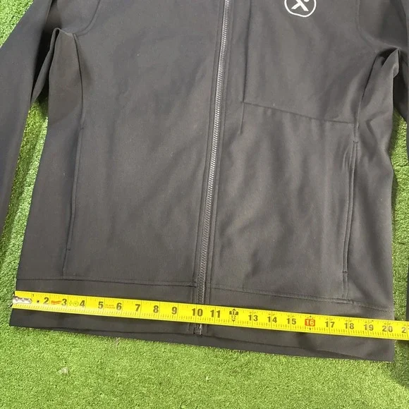 Lululemon Men's All Black Zip Up Active Wear Zip Up Jacket Large New No Tags